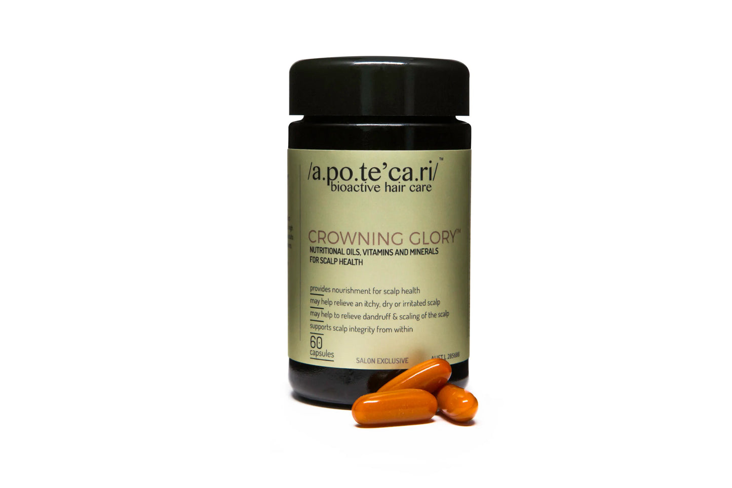 Apotecari CROWNING GLORY - 1 month supply (60 capsules)