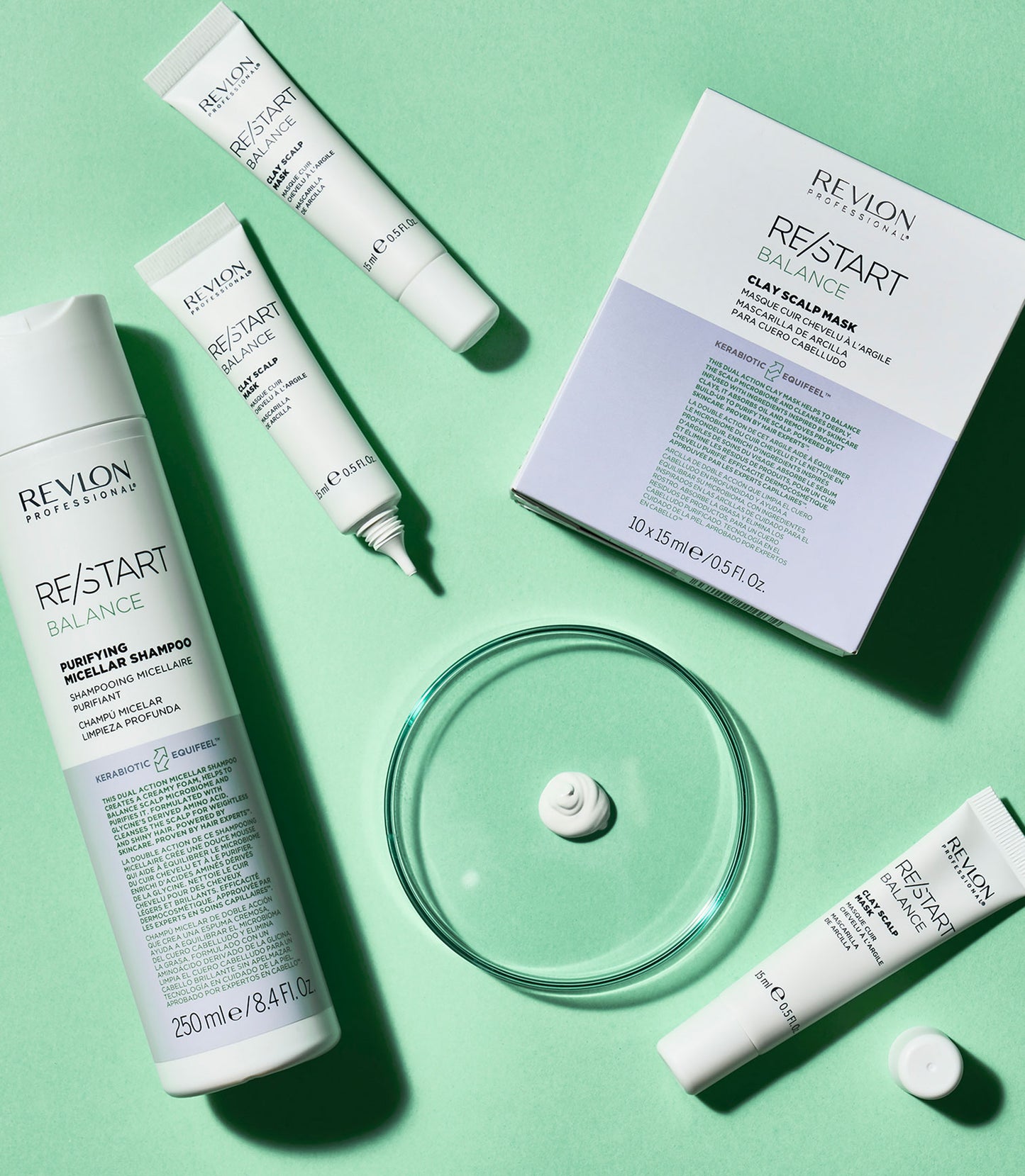 Revlon Restart- Balance Scalp Soothing Cleanser- 250ml