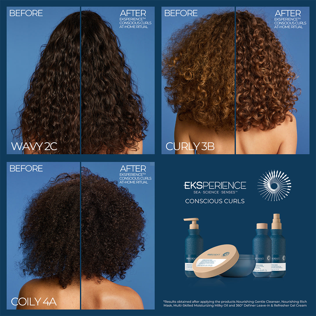 Revlon Eksperience - Conscious Curls 360 Definer leave-in & refresher gel cream 30ml