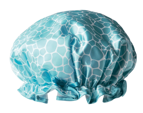 Lemon Lavender - Not Your Grandma’s Shower Cap Blue Pebble