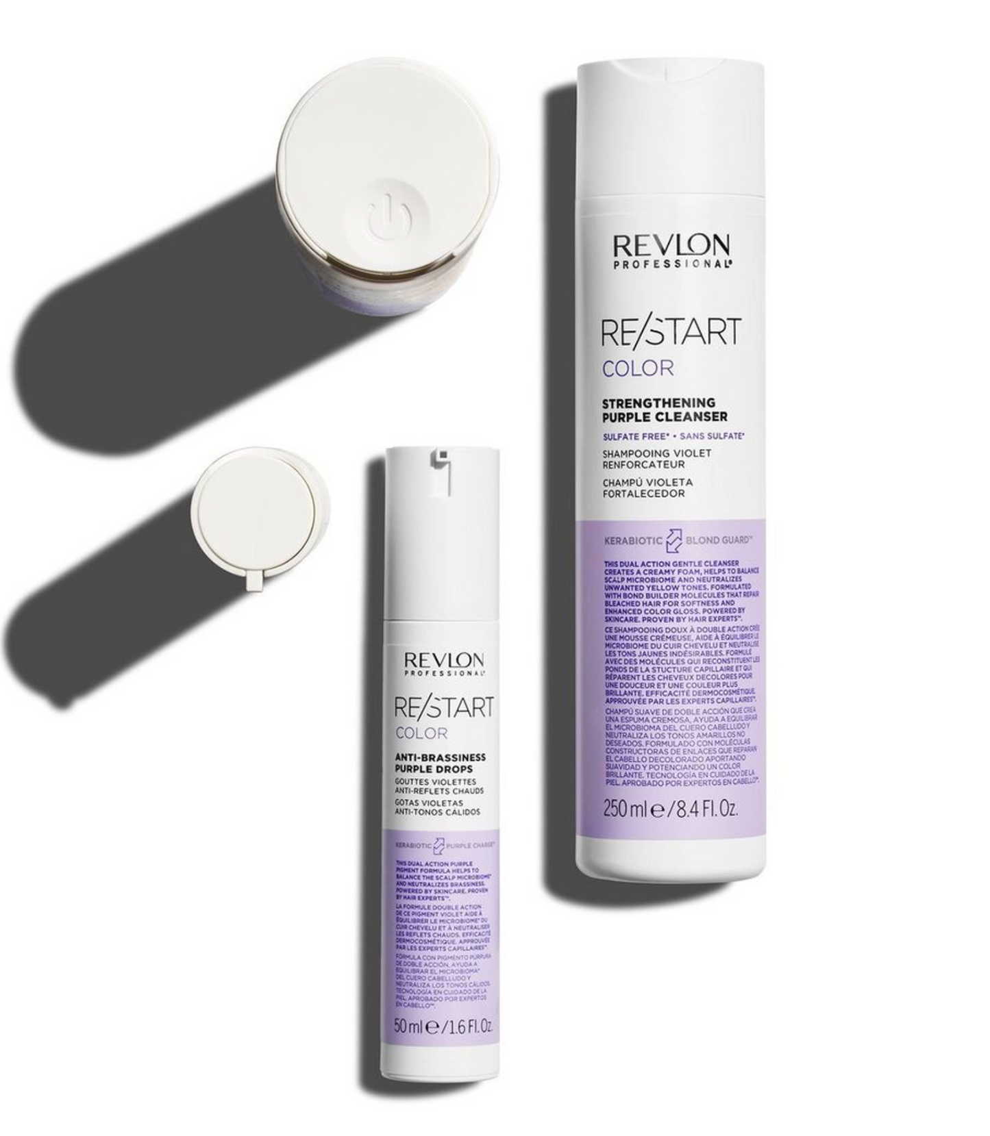 Revlon Restart- Colour Anti-Brassiness Purple Drops- 50ml