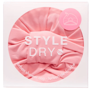 STYLEDRY Turban Shower Cap - Cotton Candy