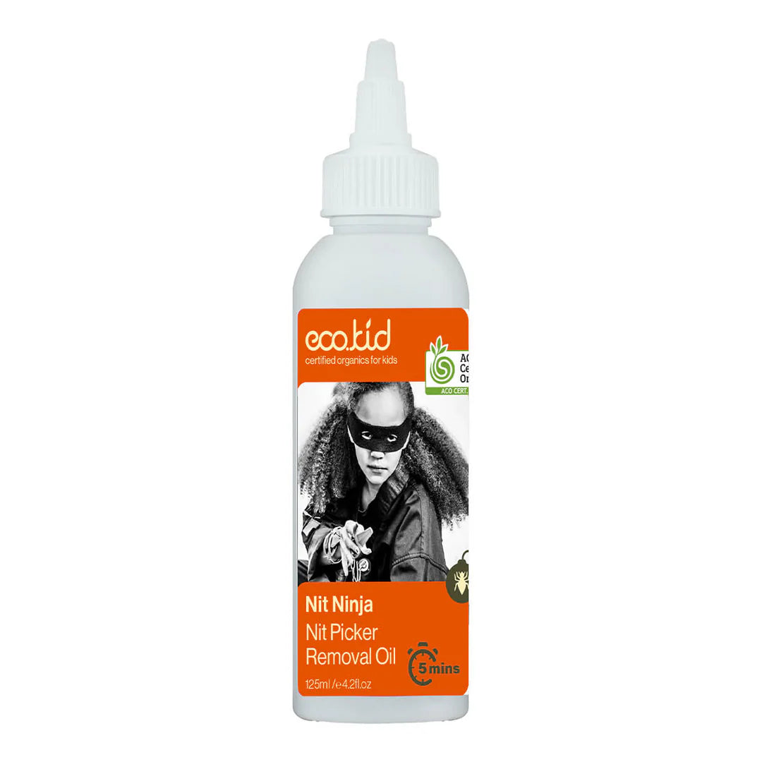 Eco Kid- Nit Ninja Nit Picker Pre-Shampoo Combing Oil (125ml)