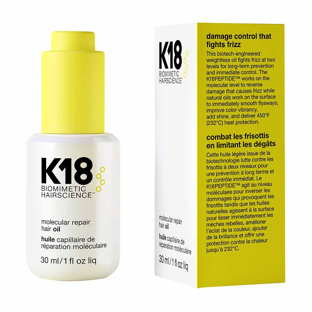 k18 molecular repair hair oil 30ml