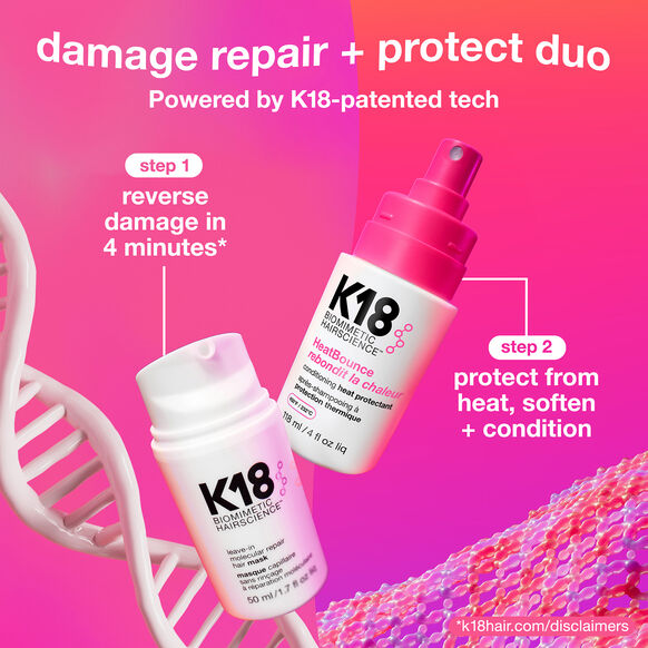 K18 HeatBounce conditioning heat protectant 15 ml