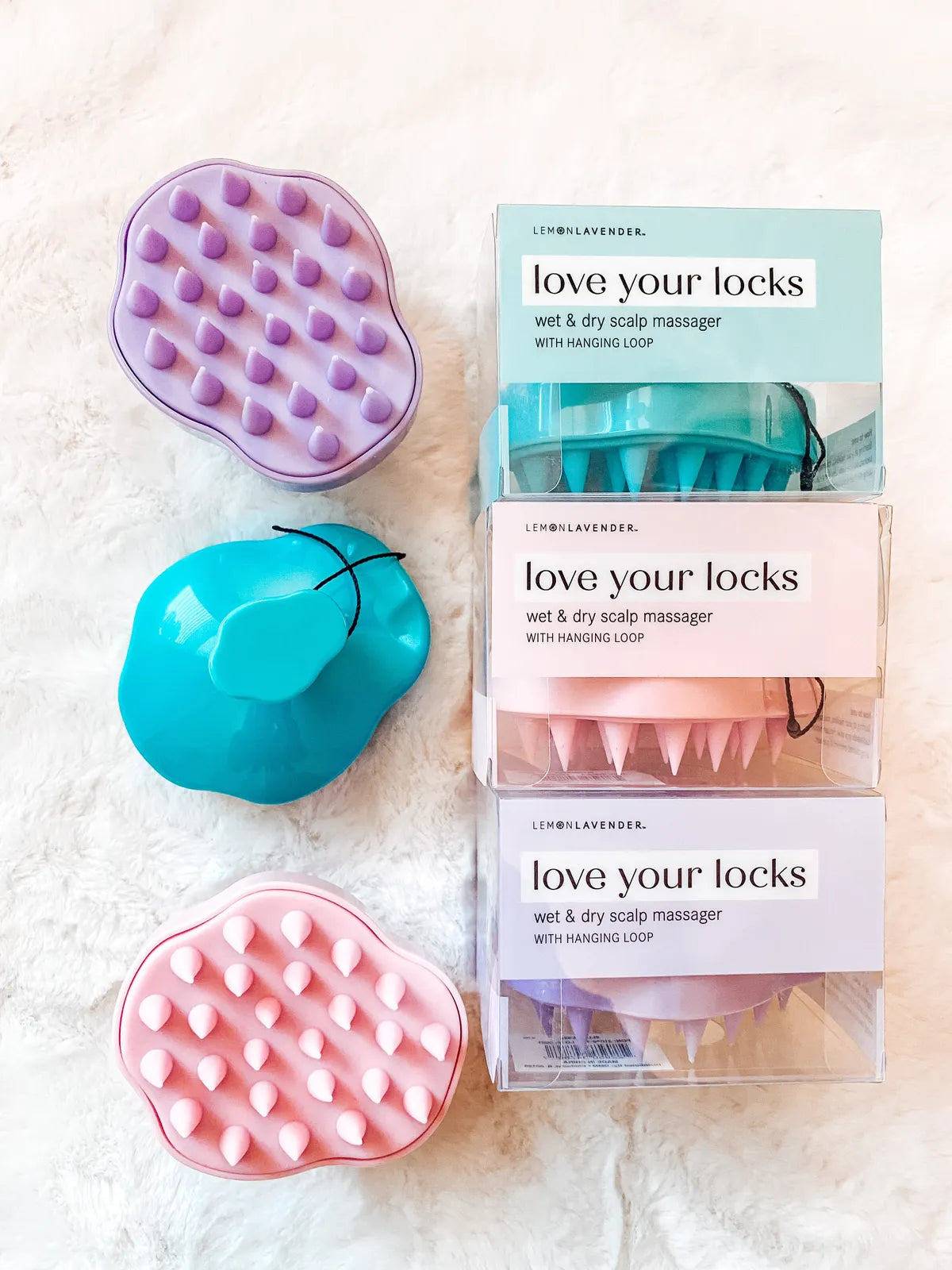 Lemon Lavender Love Your Locks Scalp massager