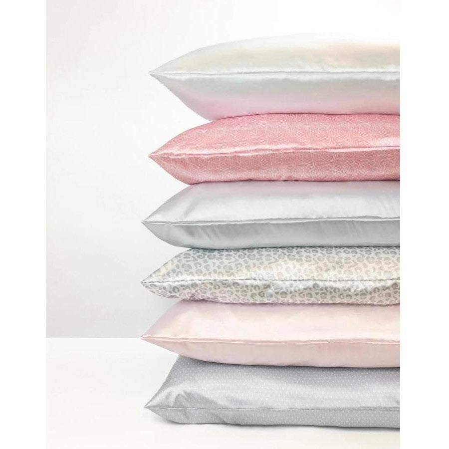 Lemon Lavender Bye Bye Bed Head Silky Satin Pillowcase - Rosewater