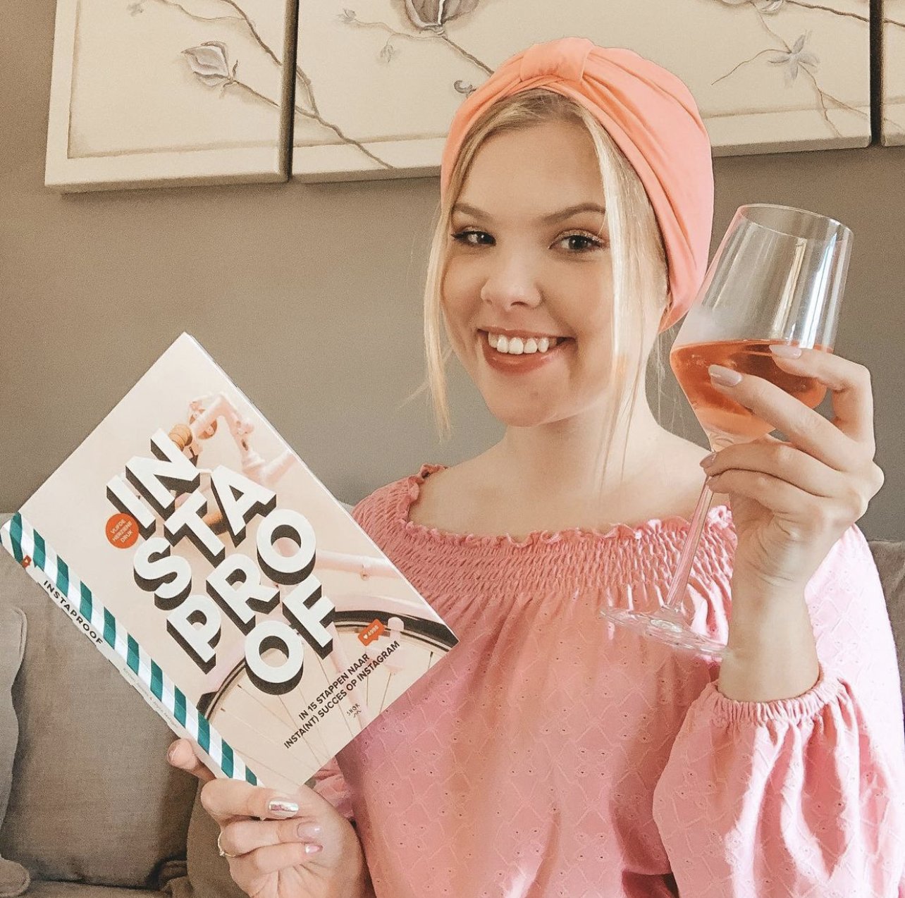 STYLEDRY Turban Shower Cap - That's Peachy
