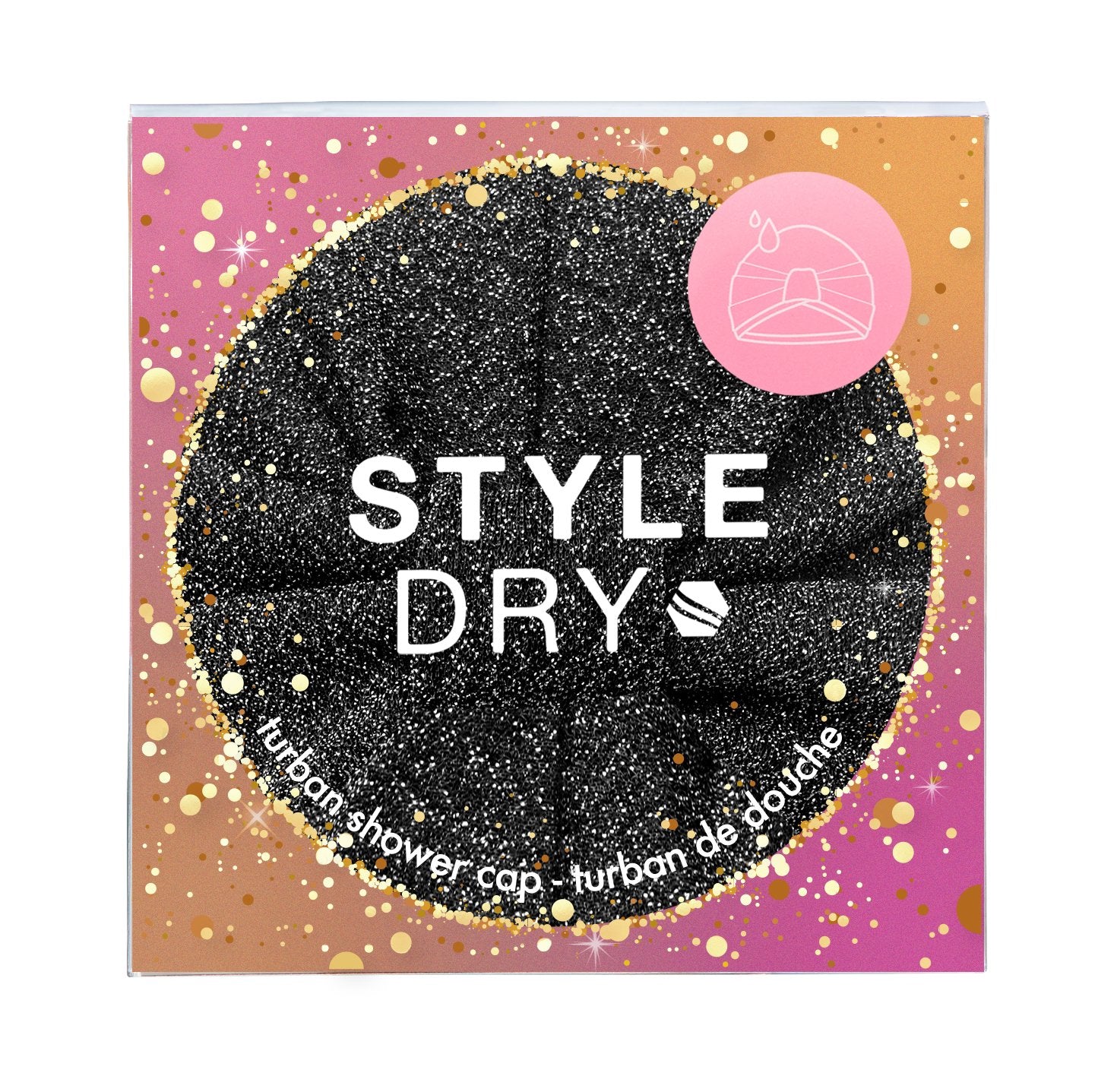 STYLEDRY Turban Shower Cap - Time to Dazzle