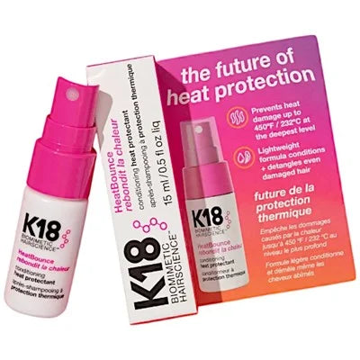 K18 HeatBounce conditioning heat protectant 15 ml