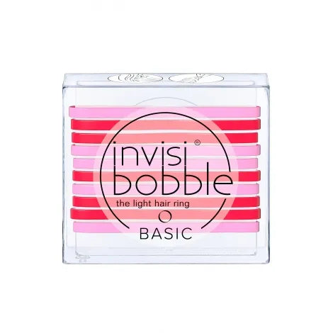 INVISIBOBBLE - Basic - Jelly Twist In Red & Pink