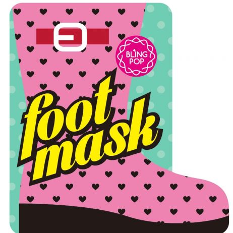 BLING POP Shea Butter Healing Foot Mask - Individual Sachet