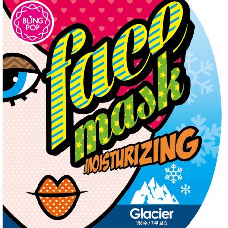 Bling Pop Moisturising Face Mask - Individual Sachet