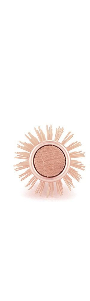 Rose Gold Round Wood Hair Brush 20mm