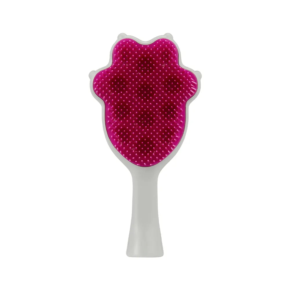 Re:born Pet Angel Detangling Pet Brush & Keyring Brush - Grey/Pink
