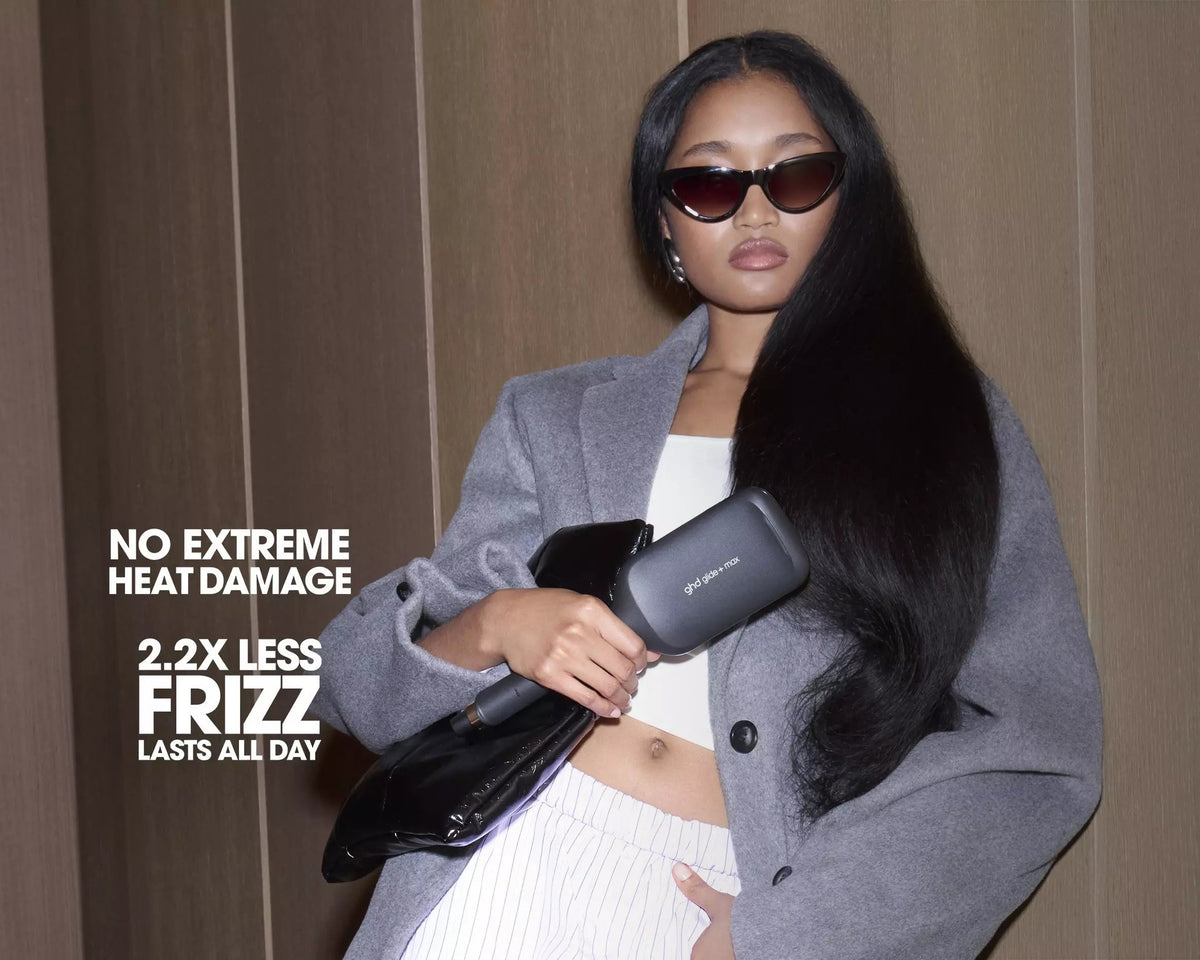 GHD GLIDE+ MAX HOT BRUSH FOR LONG, THICK AND CURLY HAIR