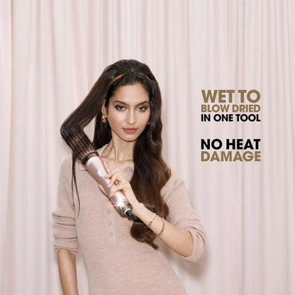 GHD DUET BLOWDRY HAIR DRYER BRUSH FESTIVE GIFT SET IN CASHMERE BEIGE