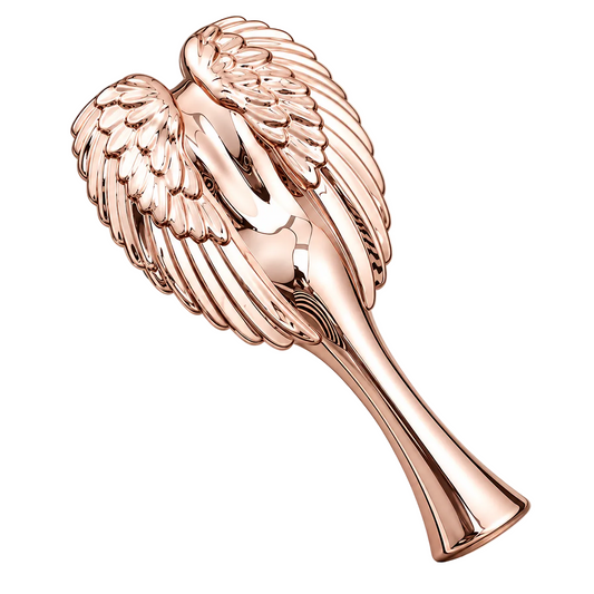 Angel Wings Scalp Massage & Detangling Brush – Rose Gold