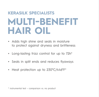 Kerasilk- Multi-Benefit Hair Oil- 50ml