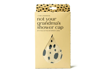 Lemon Lavender - Not Your Grandma’s Shower Cap Cheetah