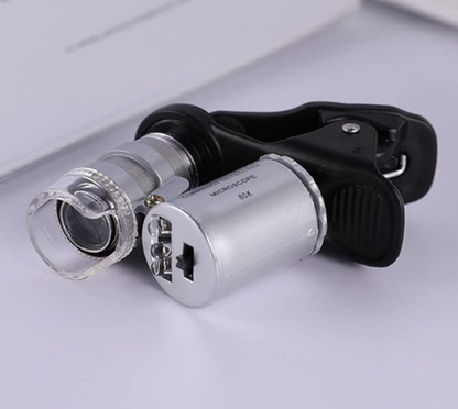Cellphone microscope - 60x - Online trichologist consultation