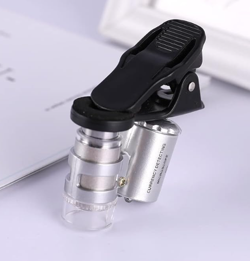 Cellphone microscope - 60x - Online trichologist consultation