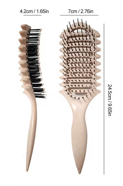 Curly Hollow Hair Comb