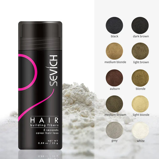 Sevich Hair Building Fibers - Dark Brown