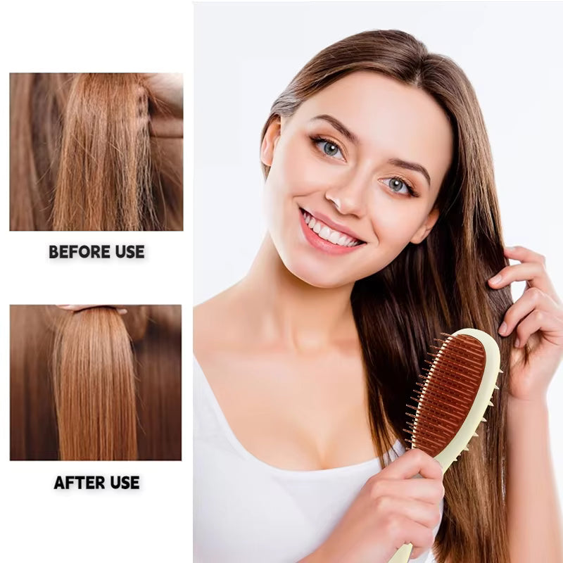 Double Side Silicone Shampoo Massage Scalp Brush