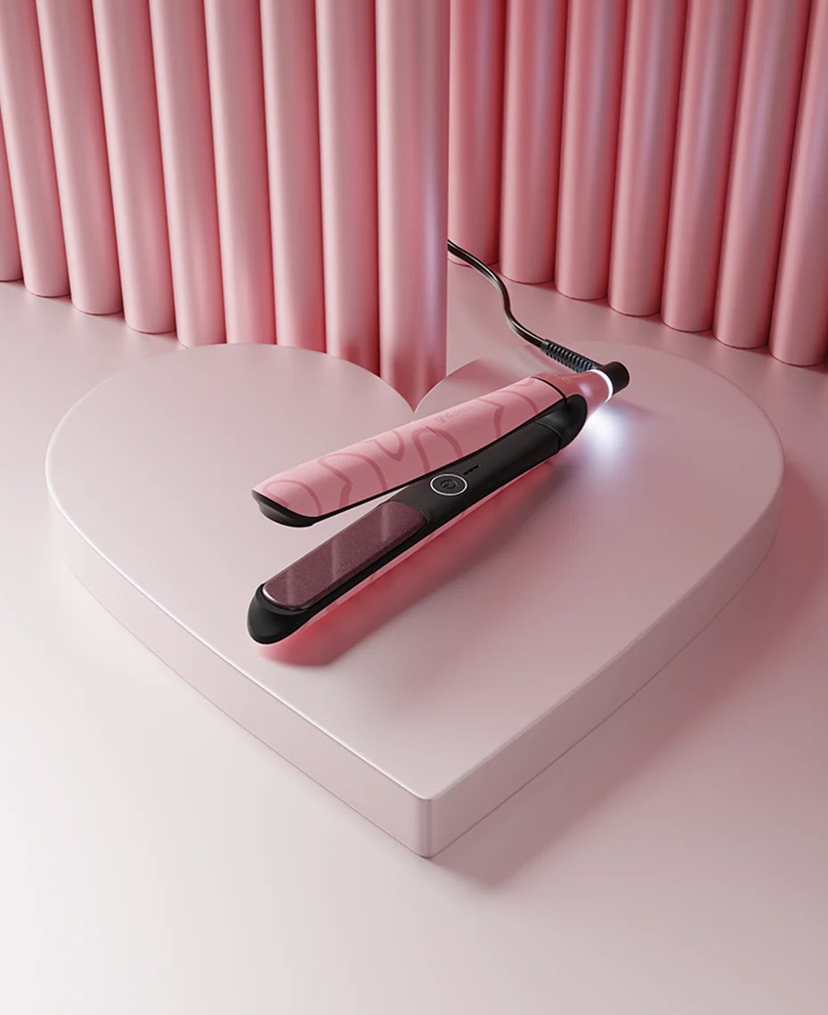 GHD CHRONOS PROFESSIONAL HAIR STRAIGHTENER (26MM PLATE) DUSTED PINK