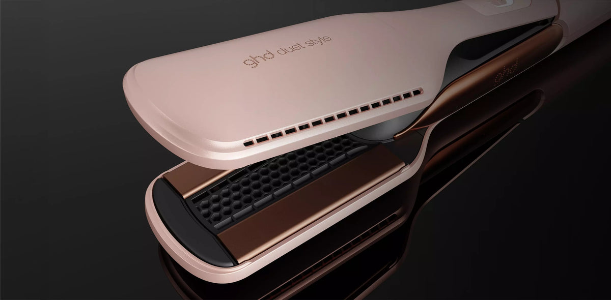 GHD DUET STYLE HOT AIR STYLER FESTIVE GIFT SET IN CASHMERE BEIGE
