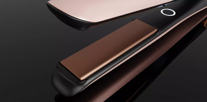 GHD GOLD HAIR STRAIGHTENER FESTIVE GIFT SET IN CASHMERE BEIGE