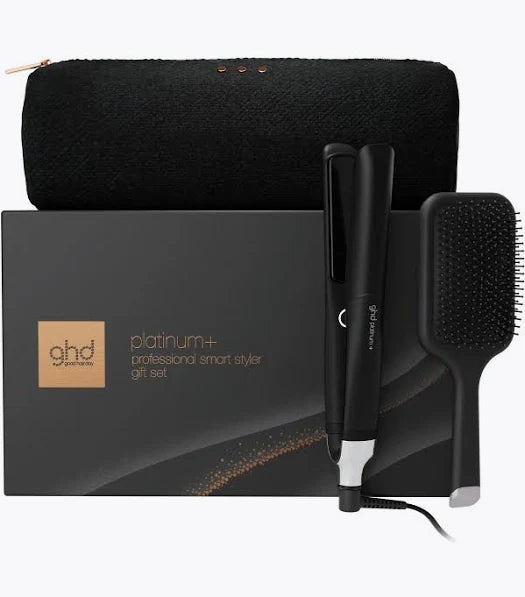 GHD PLATINUM+ HAIR STRAIGHTENER FESTIVE GIFT SET