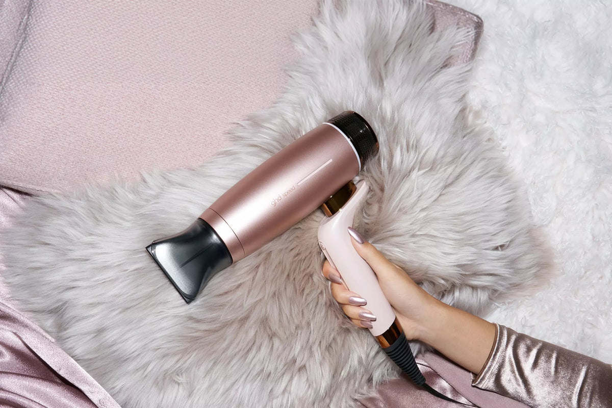 GHD SPEED IONIC HAIR DRYER FESTIVE GIFT SET IN CASHMERE BEIGE