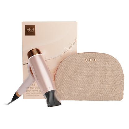 GHD SPEED IONIC HAIR DRYER FESTIVE GIFT SET IN CASHMERE BEIGE