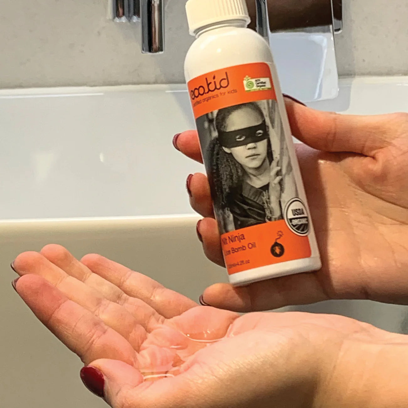 Eco Kid - Nit Ninja Lice Bomb Oil Treatment (125ml)
