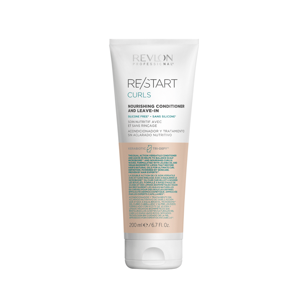 Revlon Restart- Curls Nourishing Conditioner and Leave-In- 200ml