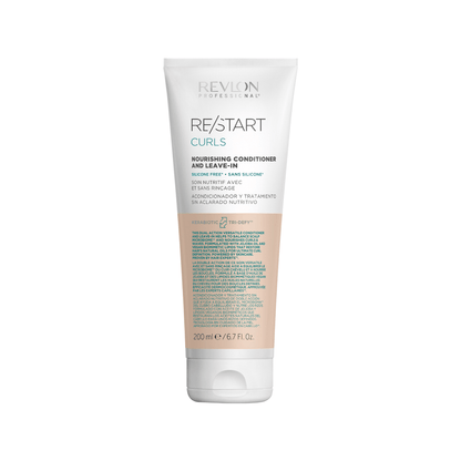 Revlon Restart- Curls Nourishing Conditioner and Leave-In- 200ml