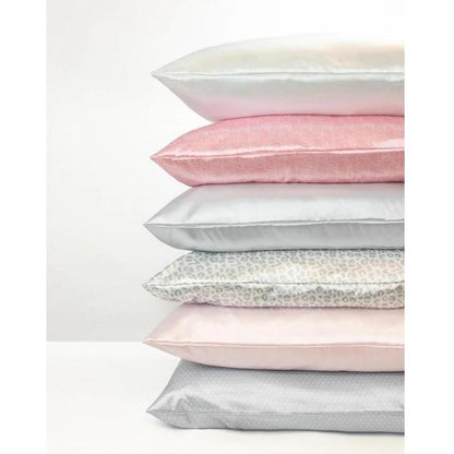 Lemon Lavender Bye Bye Bed Head Silky Satin Pillowcase - Cat nap