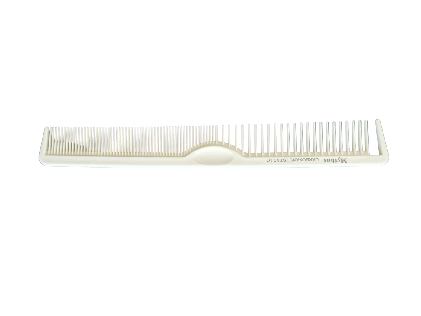 Medium White comb carbonat static - spaced teeth