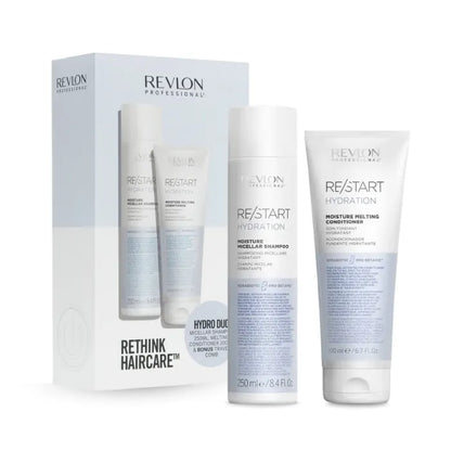 Revlon Professional RESTART Hydration Duo + Mini Detangler Brush