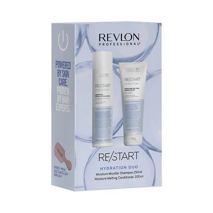 Revlon Professional RESTART Hydration Duo + Mini Detangler Brush