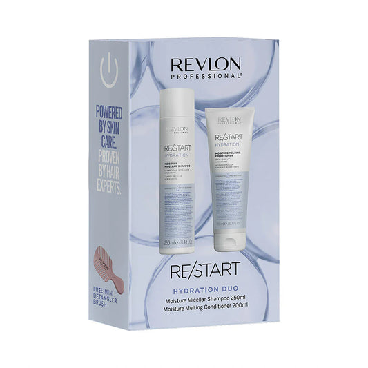 Revlon Professional RESTART Hydration Duo + Mini Detangler Brush