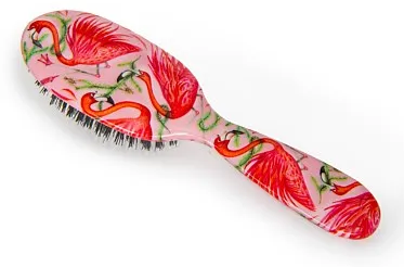 Rock & Ruddle - FLAMINGOS hairbrush (Small)