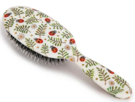 Rock & Ruddle - LADYBIRDS hairbrush (Small)