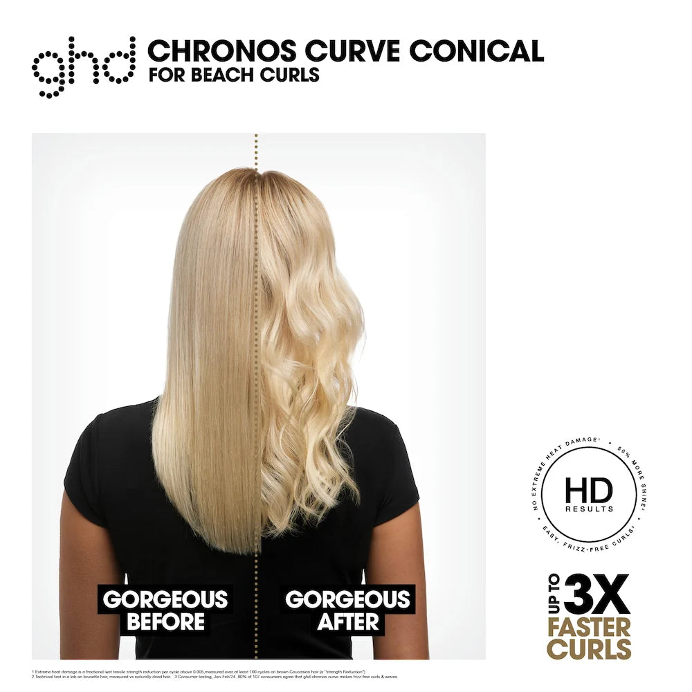 ghd Chronos Curve Conical Curling Wand