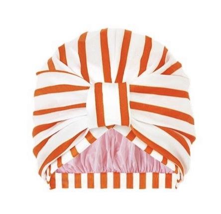 STYLEDRY Turban Shower Cap - Stripe Me Tender