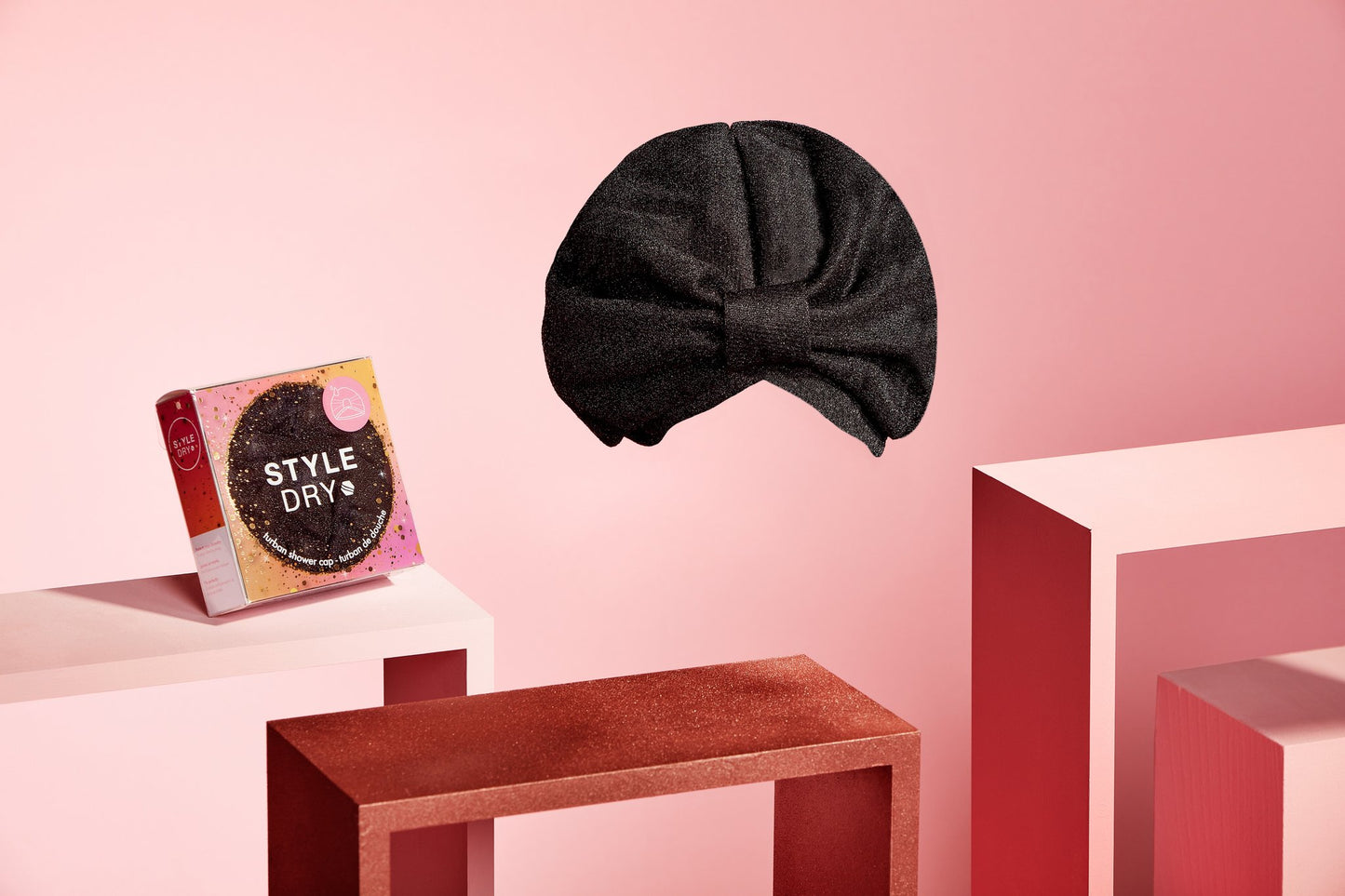 STYLEDRY Turban Shower Cap - Time to Dazzle