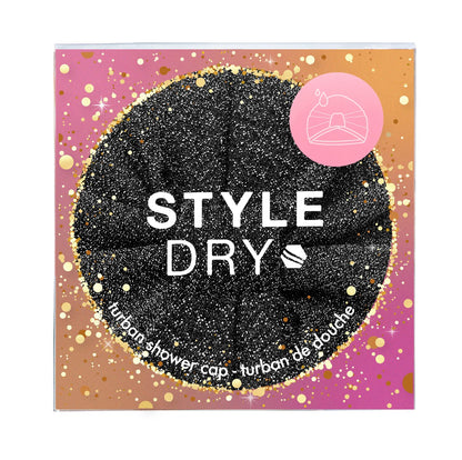 STYLEDRY Turban Shower Cap - Time to Dazzle