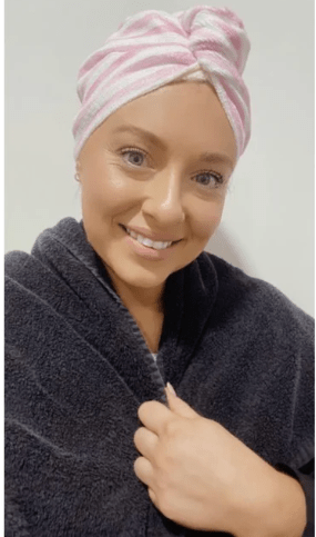 Lemon Lavender- Microfiber Turbo Towel - Painterly